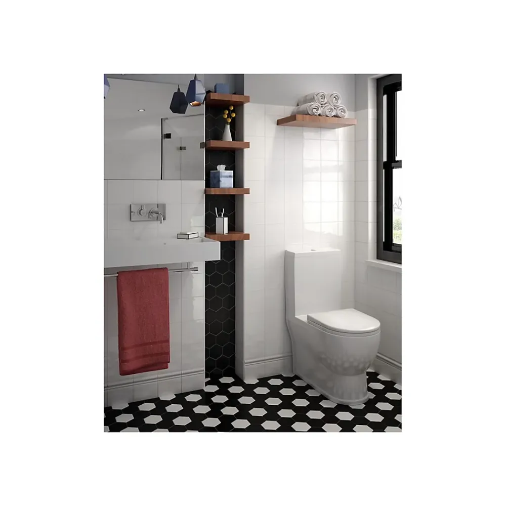 Gioia Materia Carrelage mural faïence effet uni EVOLUTION 15x7.5cm Métro Inverse Gris foncé - Brillant - - boîte de 0.50 m2- Faïence Pour Pièce À Vivre|Faïence Pour Wc