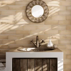 Gioia Materia Carrelage mural faience effet zellige MAGMA 13.2x13.2 cm Autumn - - boîte de 1 m2- Faïence Pour Wc|Faïence Unie