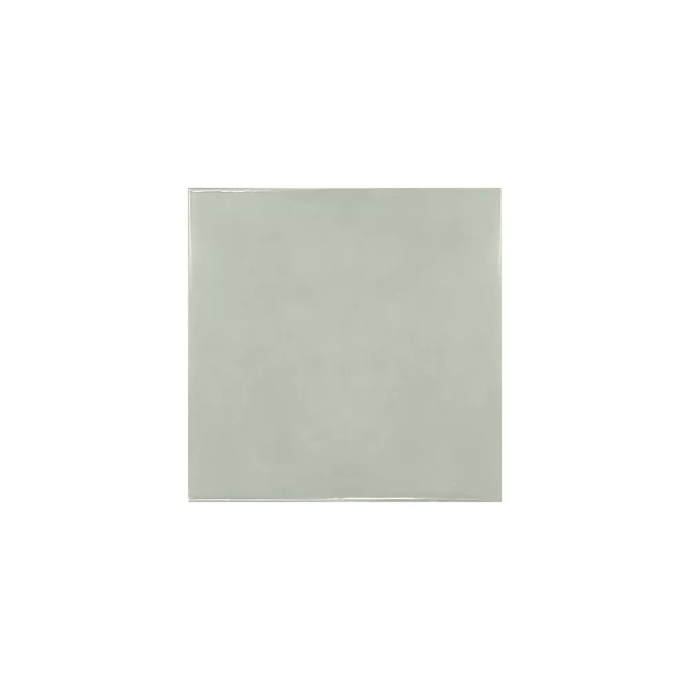 Gioia Materia Carrelage mural faience effet zellige VILLAGE 13.2x13.2 cm Mint - Brillant / Poli - boîte de 1 m2- Faïence Unie