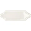 Gioia Materia Faïence Pour Wc<Carrelage mural faience effet classique KNIGHTSBRIDGE Navette 15x5cm Snow - Brillant / Poli - boîte de 0.50 m2
