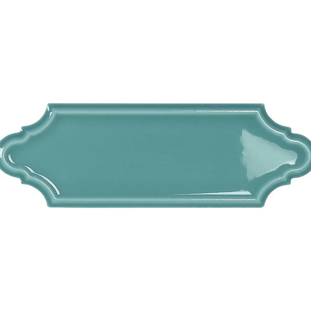 Gioia Materia Faïence Pour Pièce À Vivre|Faïence Unie<Carrelage mural faience effet classique KNIGHTSBRIDGE Navette 15x5cm Acqua - Brillant / Poli - boîte de 0.50 m2
