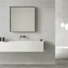 Carrelage mural gris Lille 25 x 75 cm- Carrelage Mural Effet Béton|Carrelage Mural Pour Salle De Bains