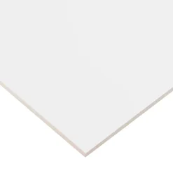 GoodHome Carrelage mural intérieur blanc 30 x 90 cm Aragone- Carrelage Mural Uni