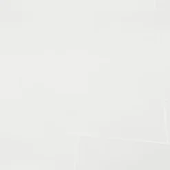 GoodHome Carrelage Mural Uni|Carrelage Mural Pour Douche<Carrelage mural intérieur grès cérame émaillé mat blanc lisse L.60 x l.20 cm x ép.8,3 mm, Plain