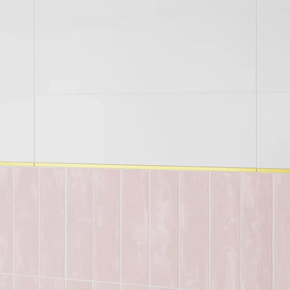 GoodHome Carrelage Mural Uni|Carrelage Mural Pour Douche<Carrelage mural intérieur grès cérame émaillé mat blanc lisse L.60 x l.20 cm x ép.8,3 mm, Plain