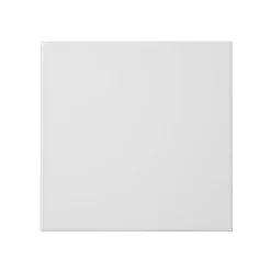 Carrelage Mural Uni|Carrelage Mural Pour Douche<Carrelage mural intérieur blanc brillant L.20 x l.20 cm x ép.6,5 mm, Spezzia