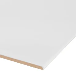 Carrelage Mural Uni|Carrelage Mural Pour Douche<Carrelage mural intérieur blanc brillant L.20 x l.20 cm x ép.6,5 mm, Spezzia