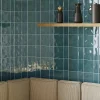Lux Mosaic Carrelage mural intérieur Premium 15x45 cm Capri Teal finition brillante- Carrelage Mural Pour Cuisine|Carrelage Mural Pour Douche