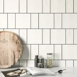 Lux Mosaic Carrelage mural intérieur Premium 15x45 cm Capri Teal finition brillante- Carrelage Mural Pour Cuisine|Carrelage Mural Pour Douche
