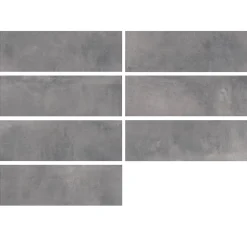 Carrelage Mural Effet Béton<Carrelage mural intérieur effet béton anthracite L.90 x l.30 cm x ép.8 mm, Pavlos