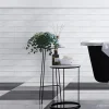 GoodHome Carrelage mural intérieur blanc brillant effet carreaux anciens L.30,1 x l.7,5 cm x ép.8,5 mm, Vernisse- Carrelage Mural Pour Wc|Carrelage Mural Uni