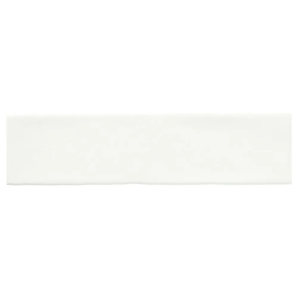 GoodHome Carrelage mural intérieur blanc brillant effet carreaux anciens L.30,1 x l.7,5 cm x ép.8,5 mm, Vernisse- Carrelage Mural Pour Wc|Carrelage Mural Uni