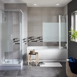 Colours Carrelage Mural Pour Douche|Carrelage Mural Pour Cuisine<Carrelage mural intérieur effet béton gris mat L.40 x l.25 cm x ép.8,8 mm, Cimenti