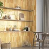 Lux Mosaic Carrelage mural intérieur/exterieur. Grès cérame Zellige Ochre 7x28cm- Faïence Pour Pièce À Vivre|Faïence Pour Douche