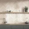 Lux Mosaic Faïence Pour Pièce À Vivre<Carrelage mural intérieur/exterieur. Grès cérame Zellige Ivory 7x28cm