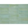 Lux Mosaic Carrelage Mural Mini Metro 5x15cm Premium. Beret Moss Brillant- Carrelage Mural Effet Béton|Carrelage Mural Pour Pièce À Vivre