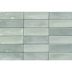 Lux Mosaic Carrelage Mural Effet Béton|Carrelage Mural Pour Cuisine<Carrelage Mural Mini Metro 5x15cm Premium. Beret Tea Brillant