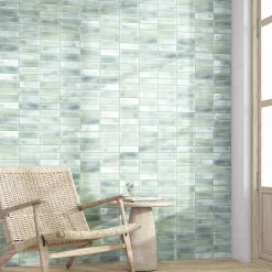 Lux Mosaic Carrelage Mural Effet Béton|Carrelage Mural Pour Cuisine<Carrelage Mural Mini Metro 5x15cm Premium. Beret Tea Brillant