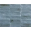 Lux Mosaic Carrelage Mural Effet Béton|Carrelage Mural Pour Cuisine<Carrelage Mural Mini Metro 5x15cm Premium. Night Blue Matt