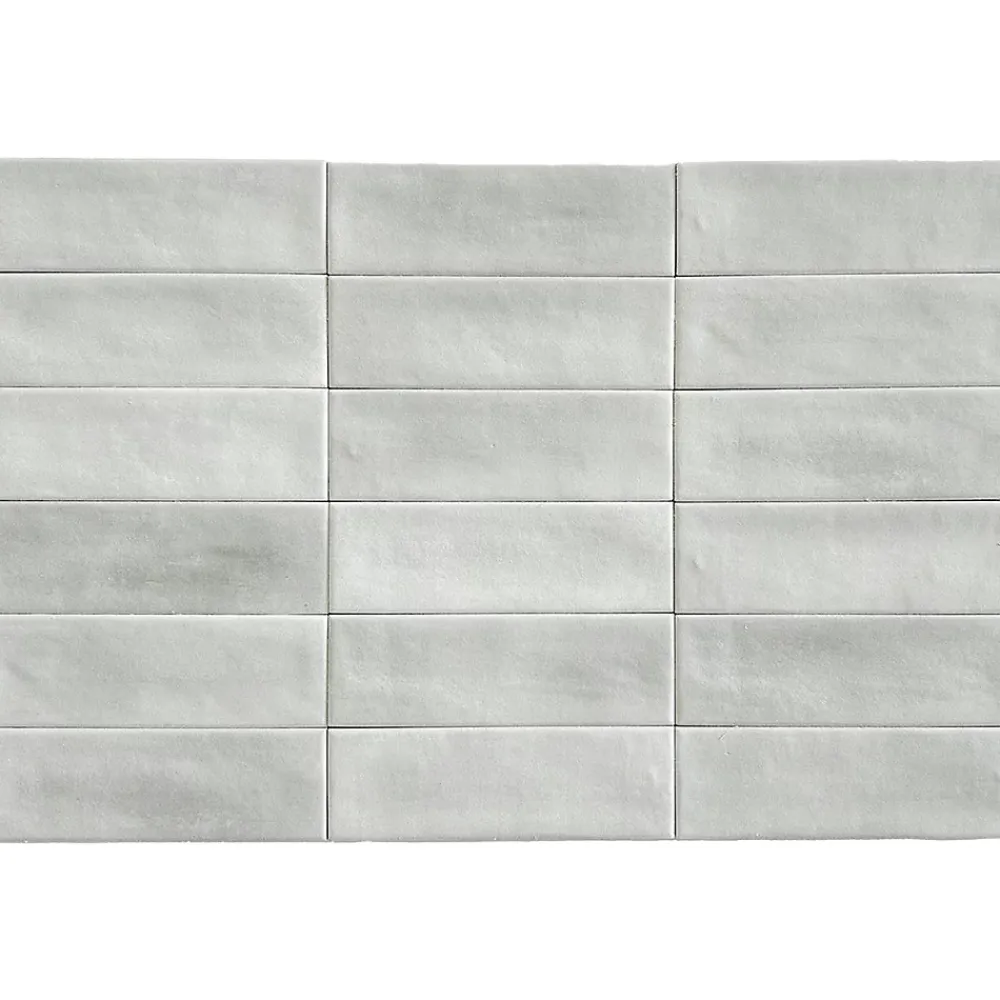 Lux Mosaic Carrelage Mural Effet Béton<Carrelage Mural Mini Metro 5x15cm Premium. Beret Silver Matt