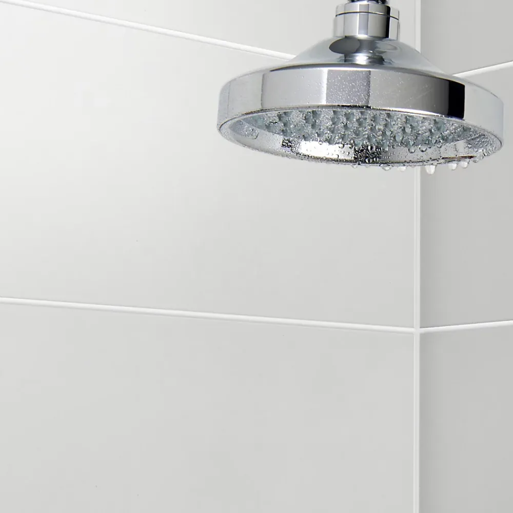 GoodHome Carrelage Mural Uni|Carrelage Mural Pour Salle De Bains<Carrelage mural Plain 20x60 cm gris clair