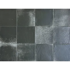 Lux Mosaic Carrelage Mural Premium Beret Coal Série 12x12cm- Carrelage Mural Effet Béton|Carrelage Mural Pour Wc