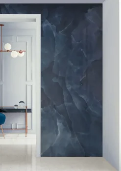 Energie Ker Carrelage Onyx EK Bleu - brillant 120 x 60cm ( vendu par boite de 1,44 m² )- Carrelage Sol Effet Marbre|Carrelage Sol Pour Salle De Bains