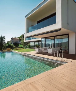 Energie Ker Carrelage Extérieur Et Terrasse<Carrelage Padouk 2cm Nut - ADZ 120 x 30cm ( vendu par boite de 0,72 m² )