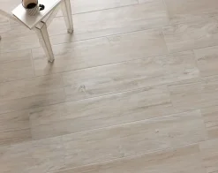 Allocarrelage Carrelage Parquet 20x90 Feel Blanc - Paquet de 1,10 m2- Carrelage Sol Pour Pièce À Vivre|Carrelage Sol Effet Bois