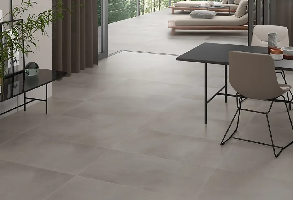 Cristacer Carrelage Sol Uni<Carrelage Piemonte Graphite - Mat 120 x 60cm ( vendu par boite de 1,44 m² )