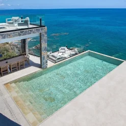 Concept Mosaïque Carrelage Piscine BALI SABBIA 30x60 cm EFFET PIERRE DE BALI- Carrelage Extérieur Et Terrasse