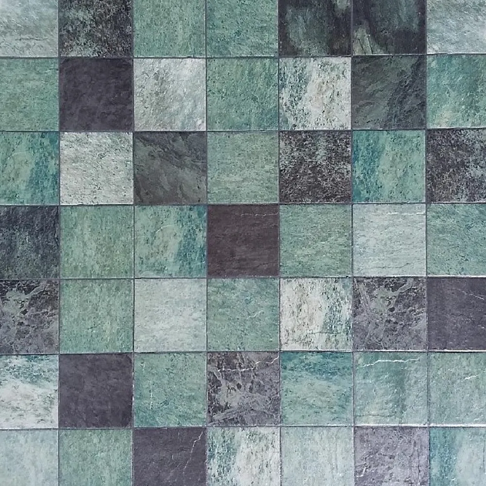 Concept Mosaïque Carrelage Extérieur Et Terrasse<Carrelage Piscine GREEN PARADISE 15x15 cm imitation pierre de bali