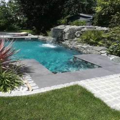 Concept Mosaïque Carrelage Extérieur Et Terrasse<Carrelage Piscine GREEN PARADISE 15x15 cm imitation pierre de bali