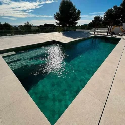 Concept Mosaïque Carrelage Piscine piscine BALI GREEN 15x15 cm imitation pierre de bali- Carrelage Extérieur Et Terrasse