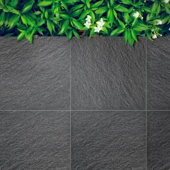Allocarrelage Carrelage Extérieur Et Terrasse<Carrelage Pleine Masse 30x30 Granit Noir R11 -