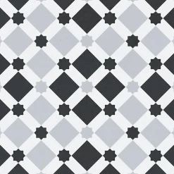 Lux Mosaic Carrelage Sol Effet Carreaux De Ciment<Carrelage premium effect ciment mat Dekor Dusk 20x20 cm
