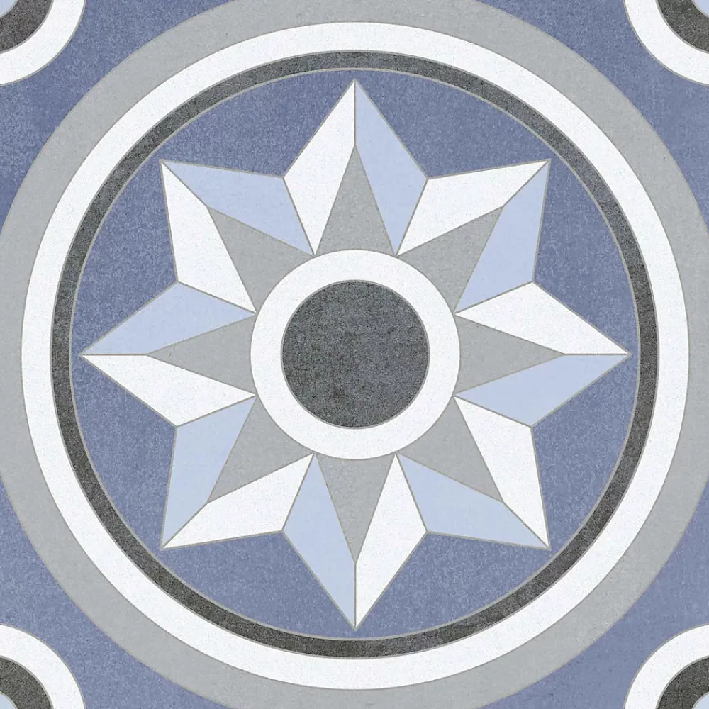Lux Mosaic Carrelage Sol Effet Carreaux De Ciment|Carrelage Sol Pour Cuisine<Carrelage premium effect ciment mat Matanzas Patchwork 20x20 cm