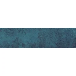 Lux Mosaic Carrelage Premium Nissel Blue 7,5x30 cm Brillant Design Rustique-Industrie pour Murs Intérieurs- Faïence Pour Cuisine