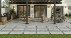 Vitacer Carrelage Extérieur Et Terrasse<Carrelage Slaterock 2cm Noir - ADZ 90 x 60cm ( vendu par boite de 1,07 m² )