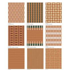 Aelle Carrelage Carrelage sol / mur briquette rectangulaire uni orange mate 5X15 cm FÄRGBLOCK MATT ARANCIO FGB122M- Carrelage Sol Uni