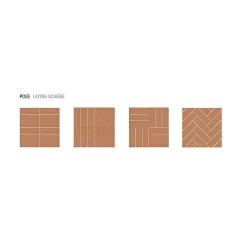 Aelle Carrelage Carrelage sol / mur briquette rectangulaire uni orange mate 5X15 cm FÄRGBLOCK MATT ARANCIO FGB122M- Carrelage Sol Uni