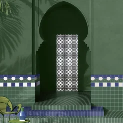 Aelle Carrelage Carrelage sol / mur briquette rectangulaire uni bleu foncé mate 5X15 cm FÄRGBLOCK MATT OCEANO FGB118M- Carrelage Sol Uni|Carrelage Sol Pour Salle De Bains