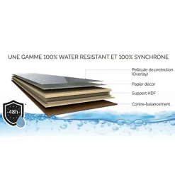 Aelle Carrelage Carrelage sol / mur brique uni noir 5,6x23,2 cm MODULO BASE CARBONE- Carrelage Sol Uni