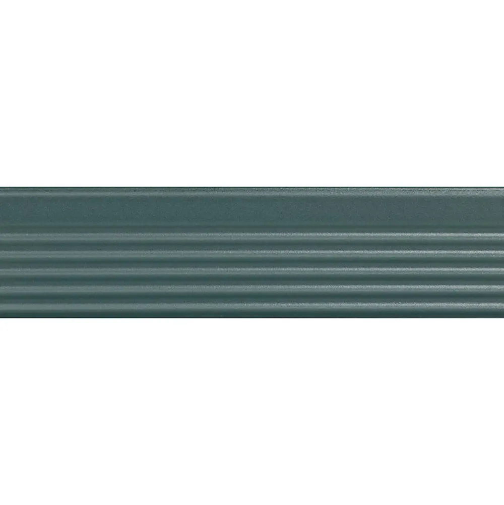 Aelle Carrelage Carrelage Sol Pour Wc<Carrelage sol / mur brique à relief uni bleu vert 5,6x23,2 cm MODULO INCISO MUSCHIO