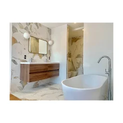 Aelle Carrelage Carrelage sol / mur écaillon poisson effet marbre grand format NIKOI TULUM KIRUNA- Carrelage Sol Effet Marbre|Carrelage Sol Pour Pièce À Vivre