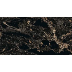 Limcaro Carrelage Sol Effet Marbre|Carrelage Sol Pour Cuisine<Carrelage sol / mur effet marbre noir MAGNIFIQUE BLACK l.60 x L.120 cm Brillant