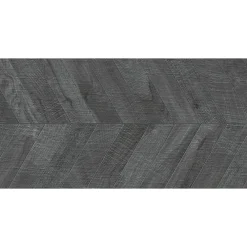 Eiffel art construction Carrelage Sol Effet Bois|Carrelage Sol Pour Pièce À Vivre<Carrelage sol / mur effet bois design chevron 60x120 cm ARTWOOD CHEVRON BLACK (vendu par boite de 1.44m2)