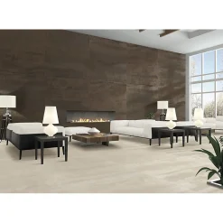 Aelle Carrelage Carrelage sol / mur effet métal beige 45x90 cm IONIC SAND- Carrelage Sol Pour Salle De Bains|Carrelage Sol Effet Métal