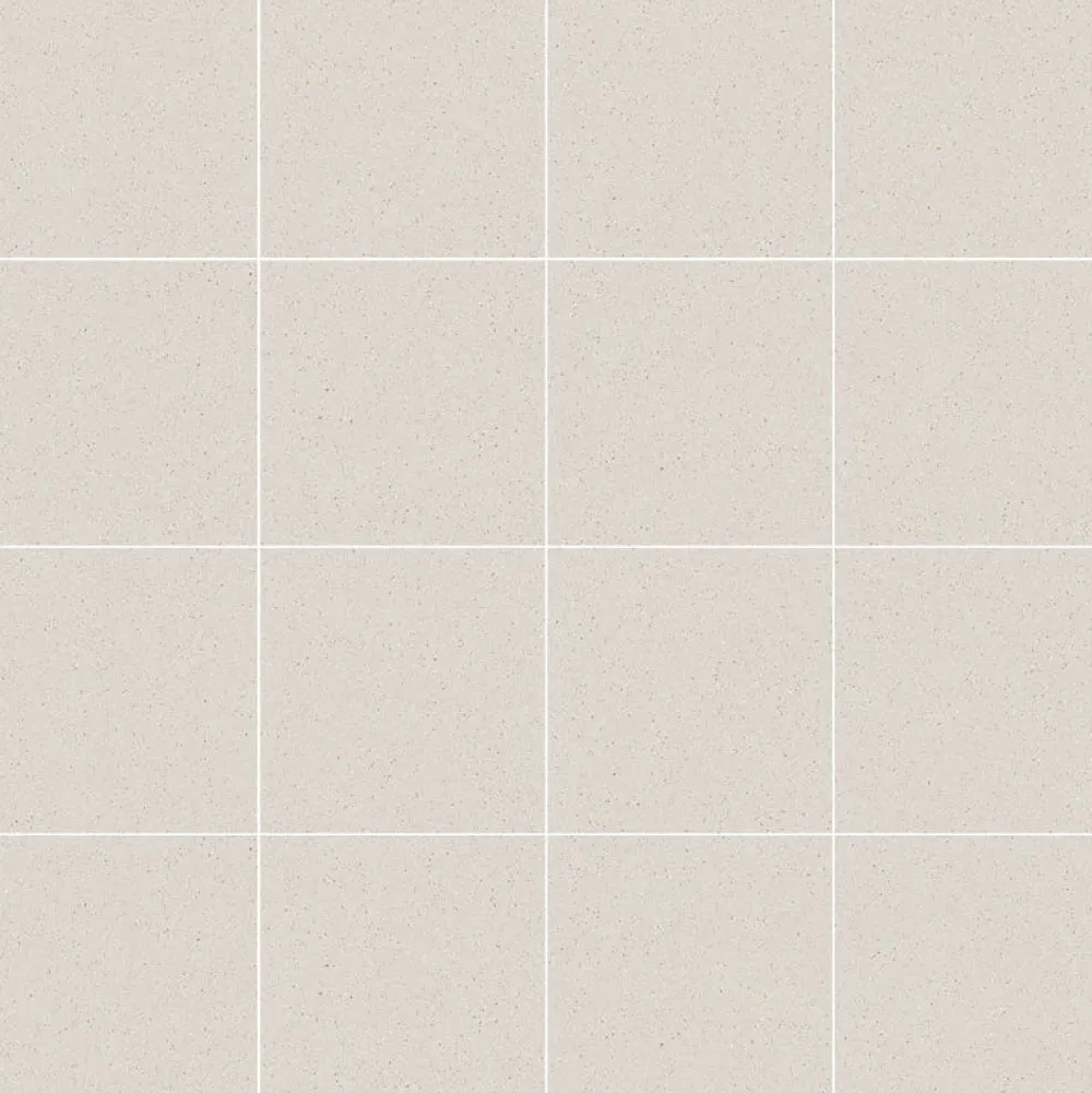 Eiffel art construction Carrelage sol / mur effet terrazzo grand format blanc 80x80 cm MICRA R Blanco- Carrelage Sol Effet Terrazzo