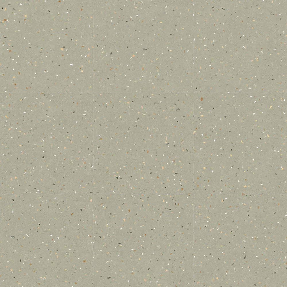 Eiffel art construction Carrelage Sol Effet Terrazzo<Carrelage sol / mur effet terrazzo 120x120 cm Croccante-R Menta(vendu par boite de 1.44m2)